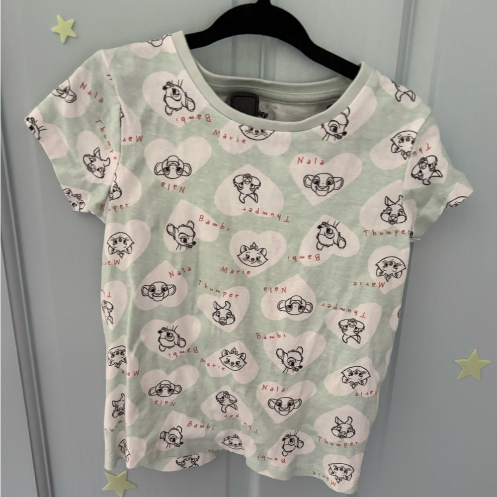 Disney Primark T Shirt and Shorts Set